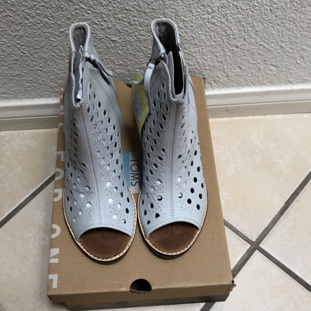 Tom’s Majorca Peep Toe Boot